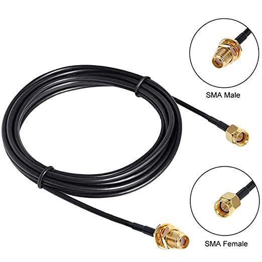 WiFi Antenna RP-SMA Extension Cable WiFi Wi-Fi Router High Quality 1.5M 5 Feet 