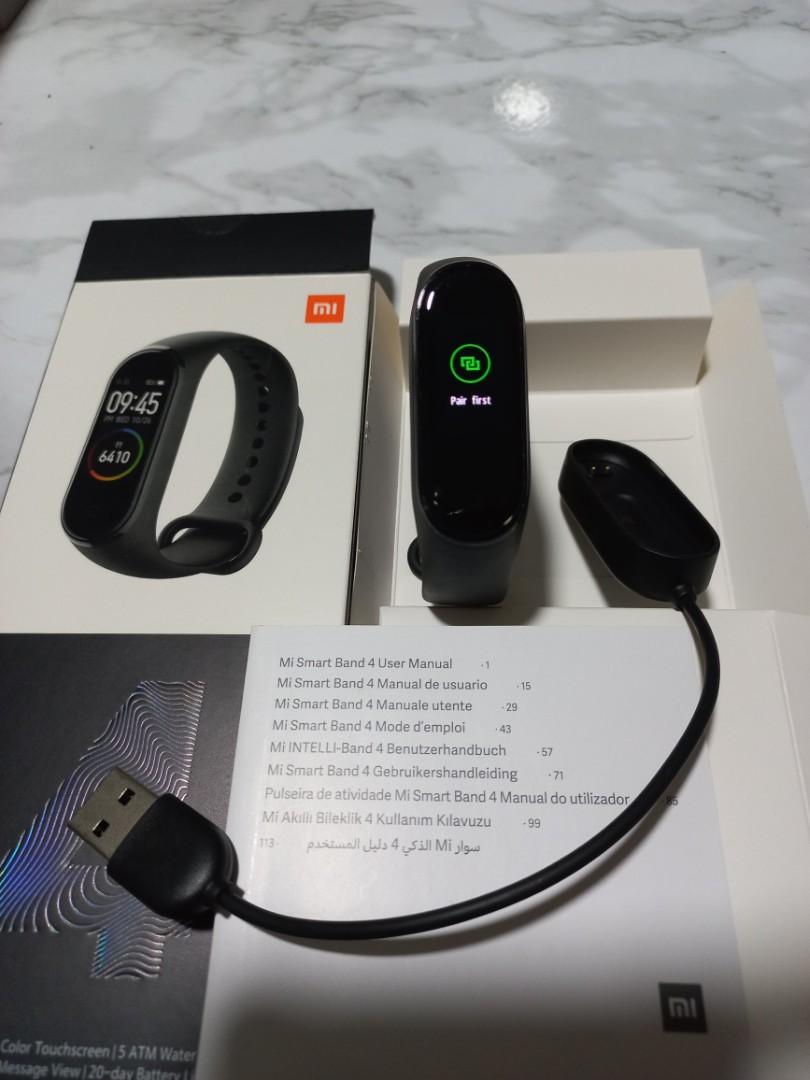 Mi smart band 4 pair first outlet