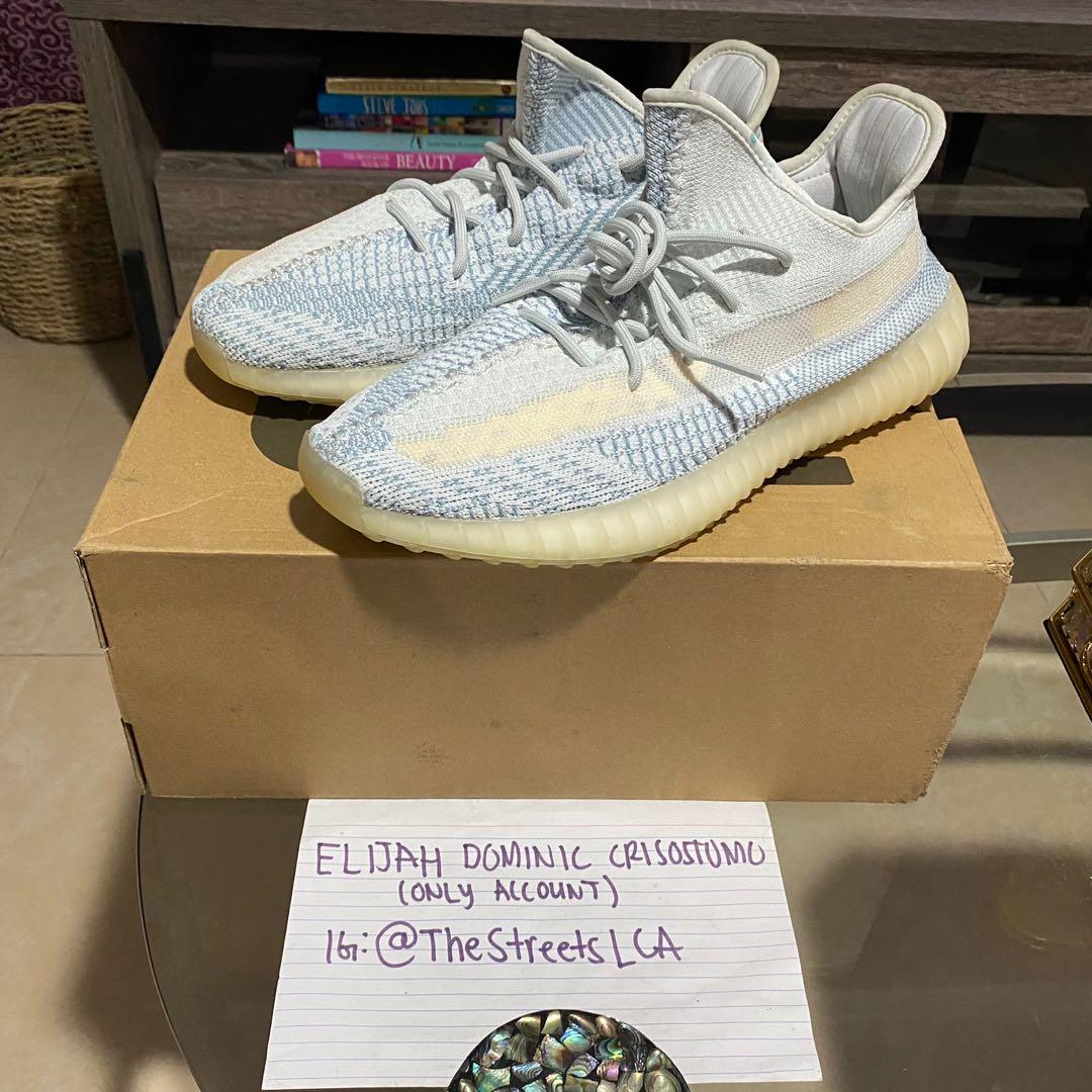 yeezy cloud white size 10