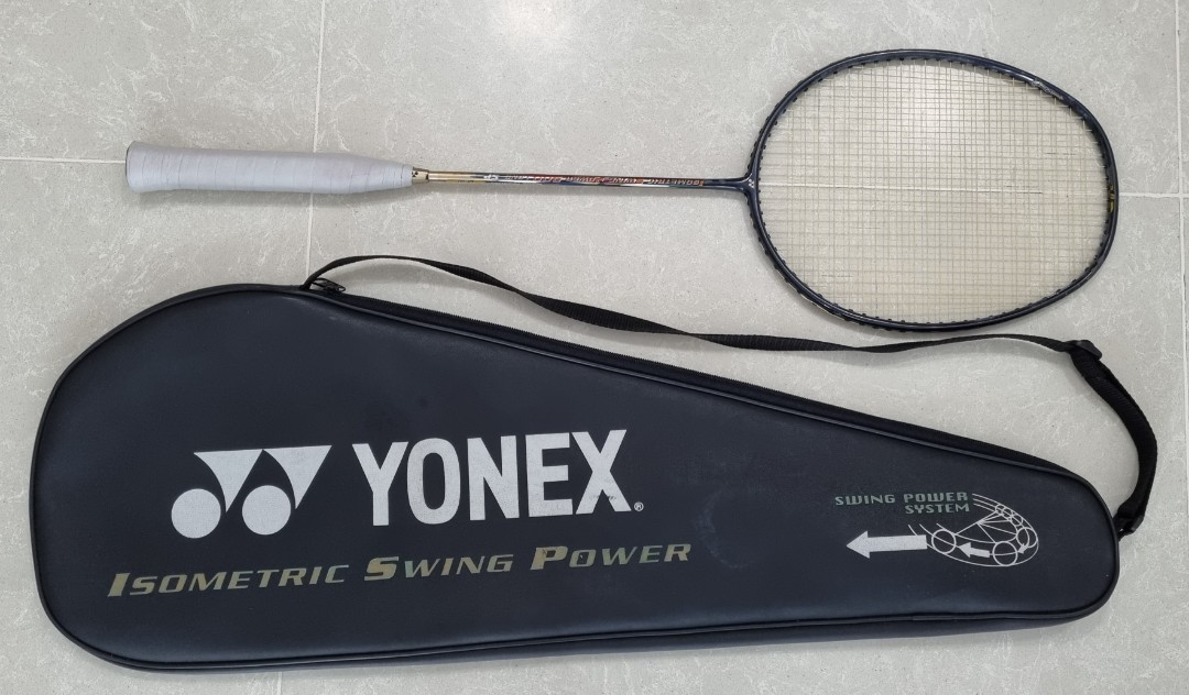 ☆YONEX ISOMETRIC Ti SWING POWER バトミントンラケット - スポーツ別