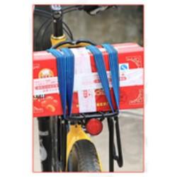 Multipurpose Rubber Belt Bag Bicycle Luggage Rope Hook Tali Getah