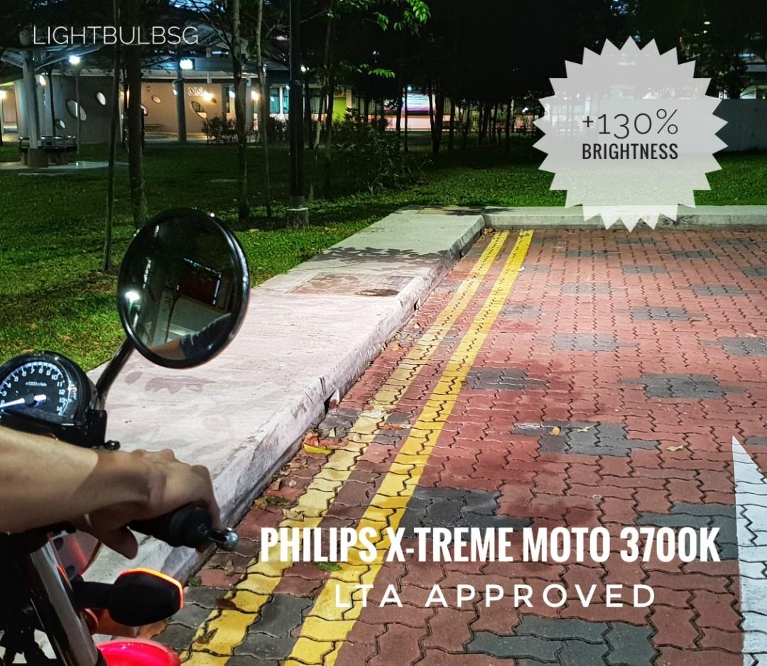 Philips xtremevision moto H7 bulb