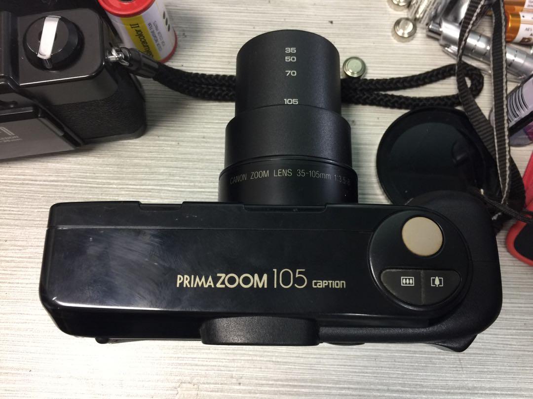canon prima zoom 105 caption