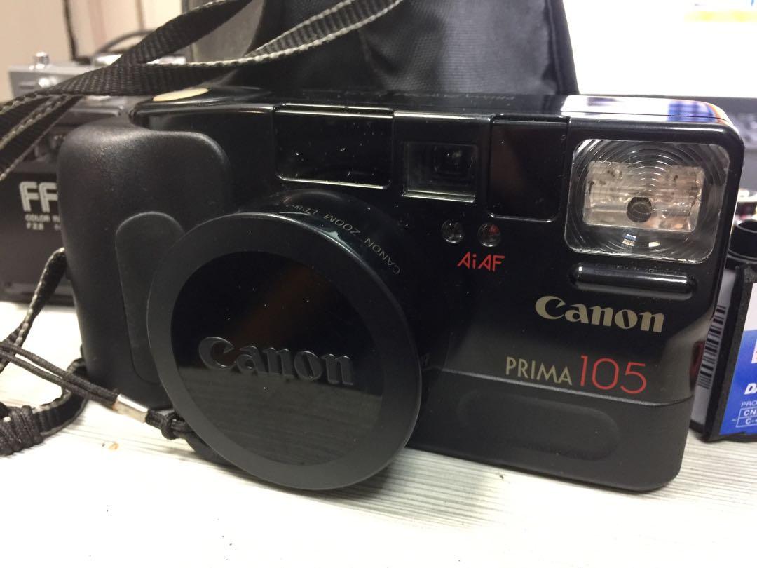 canon prima zoom 105 caption
