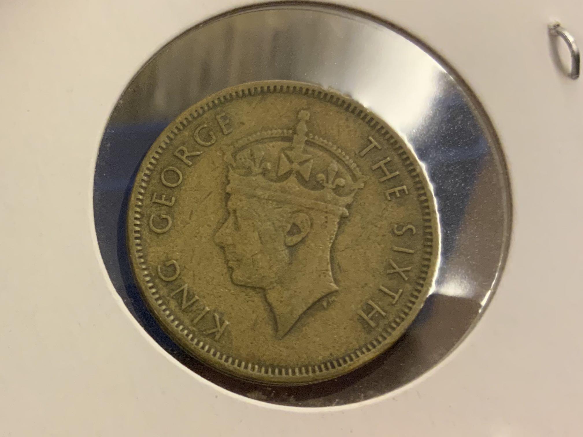 香港英皇喬治六世(男人頭)一毫硬幣（1948-1950）, 興趣及遊戲