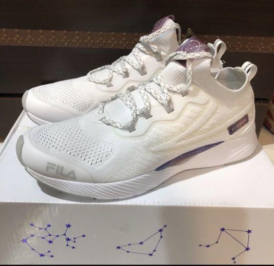[全新］Fila rgb flex shine 慢跑白鞋 BTS聯名款
