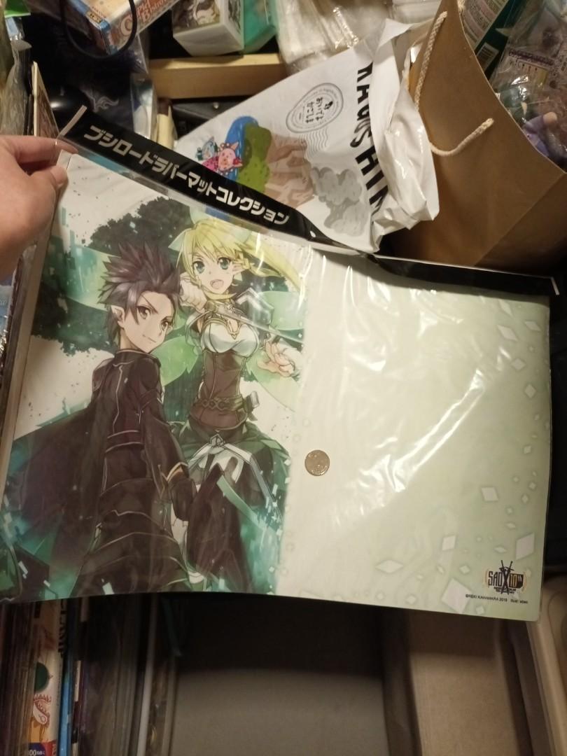 清貨特價 刀劍神域sao 10周年電擊文庫桐人伊法版遊戲卡對戰毯playmat 興趣及遊戲 玩具 遊戲類 Carousell