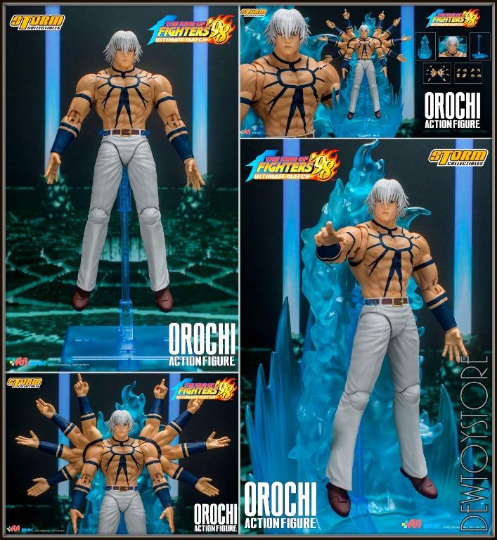1/12 Storm Toys King of Fighters 98 Crazy Iori Yagami OROCHI Male Action  Figure