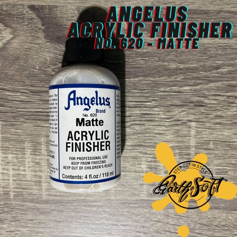 ACRYLIC FINISHER MATTE NO.620 BY ANGELUS SNEAKER CUSTOMIZATION