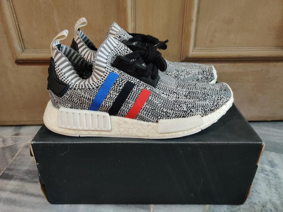 Nmd black on sale trico