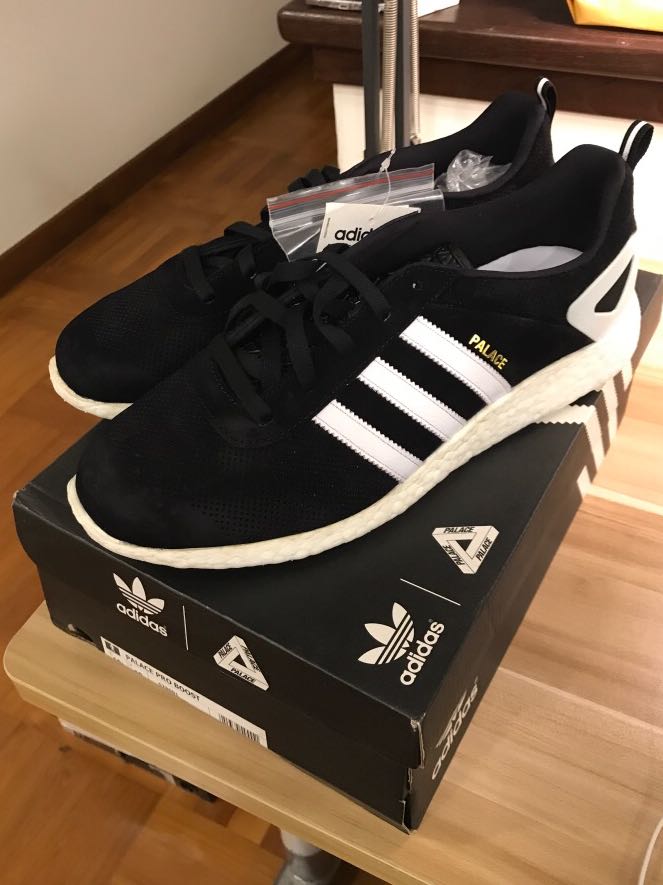 adidas gazelle silver green womens Adidas Palace Pro Boost Core Black