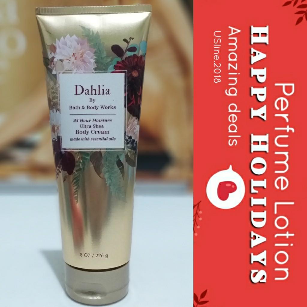 Auth BBW Dahlia Body Cream, Beauty & Personal Care, Bath & Body, Body