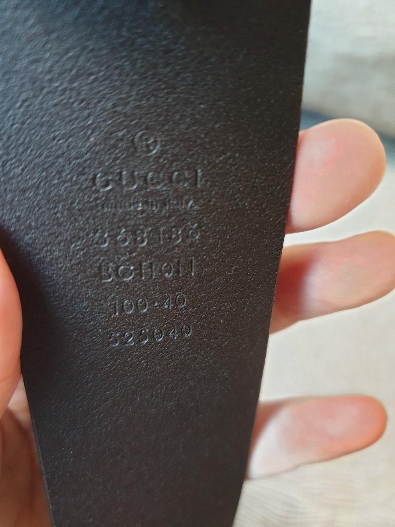 Authentic gucci belt