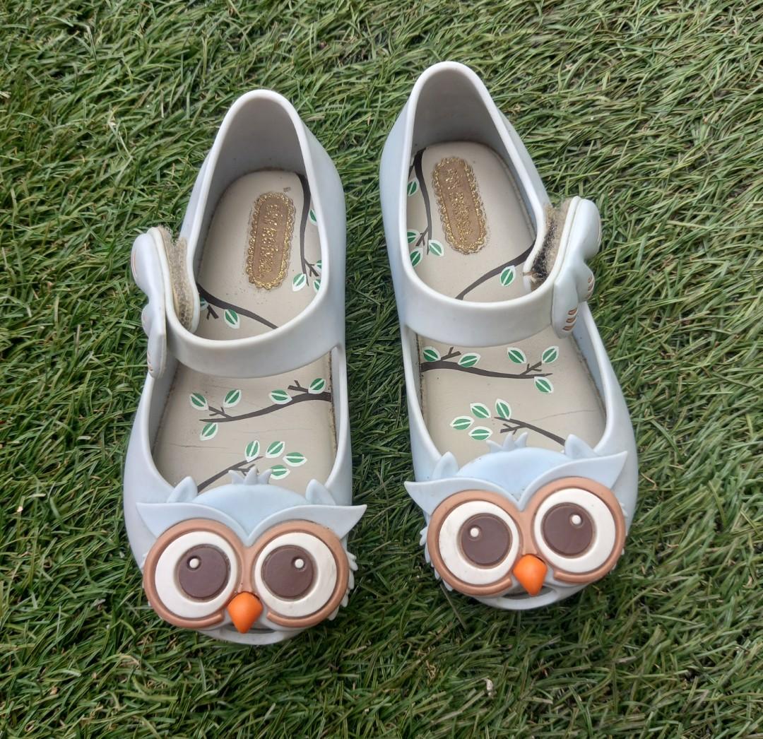 Authentic Mini Melissa Ultragirl Owl size USA 8 (Category: Babies & Kids Fashion) located in Antipolo. Submitted by babyjulia1718 (Listing ID 1128742143, Image 2). Description: Preloved Mini Melissa Ultragirl size USA 8 Authentic / Original with minor sign of usage.
