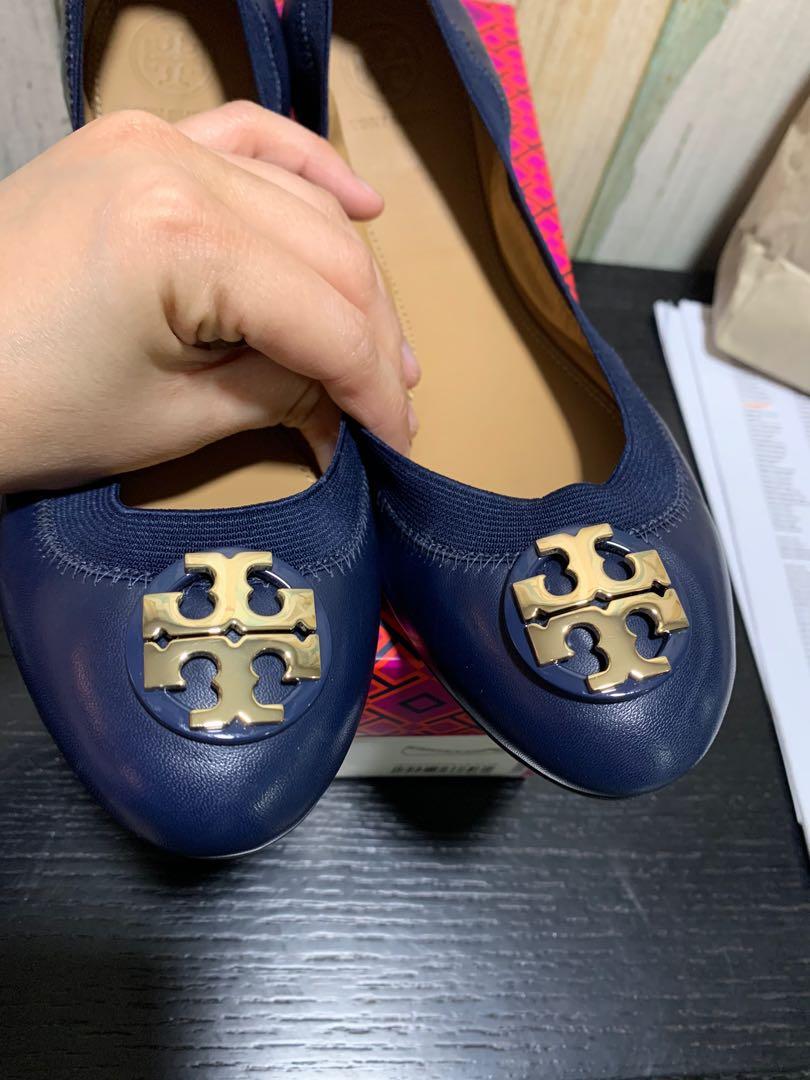 Tory burch discount flats elastic
