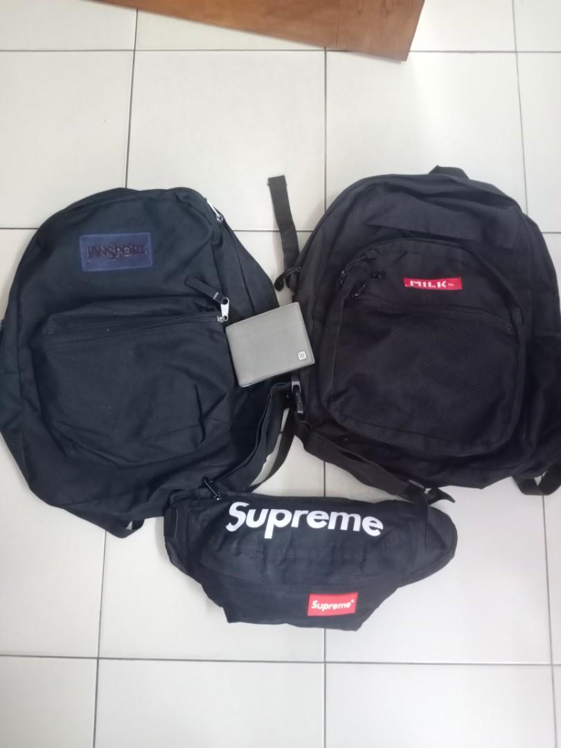 Bag bundle supreme jansport lq Men s Fashion Bags Backpacks on