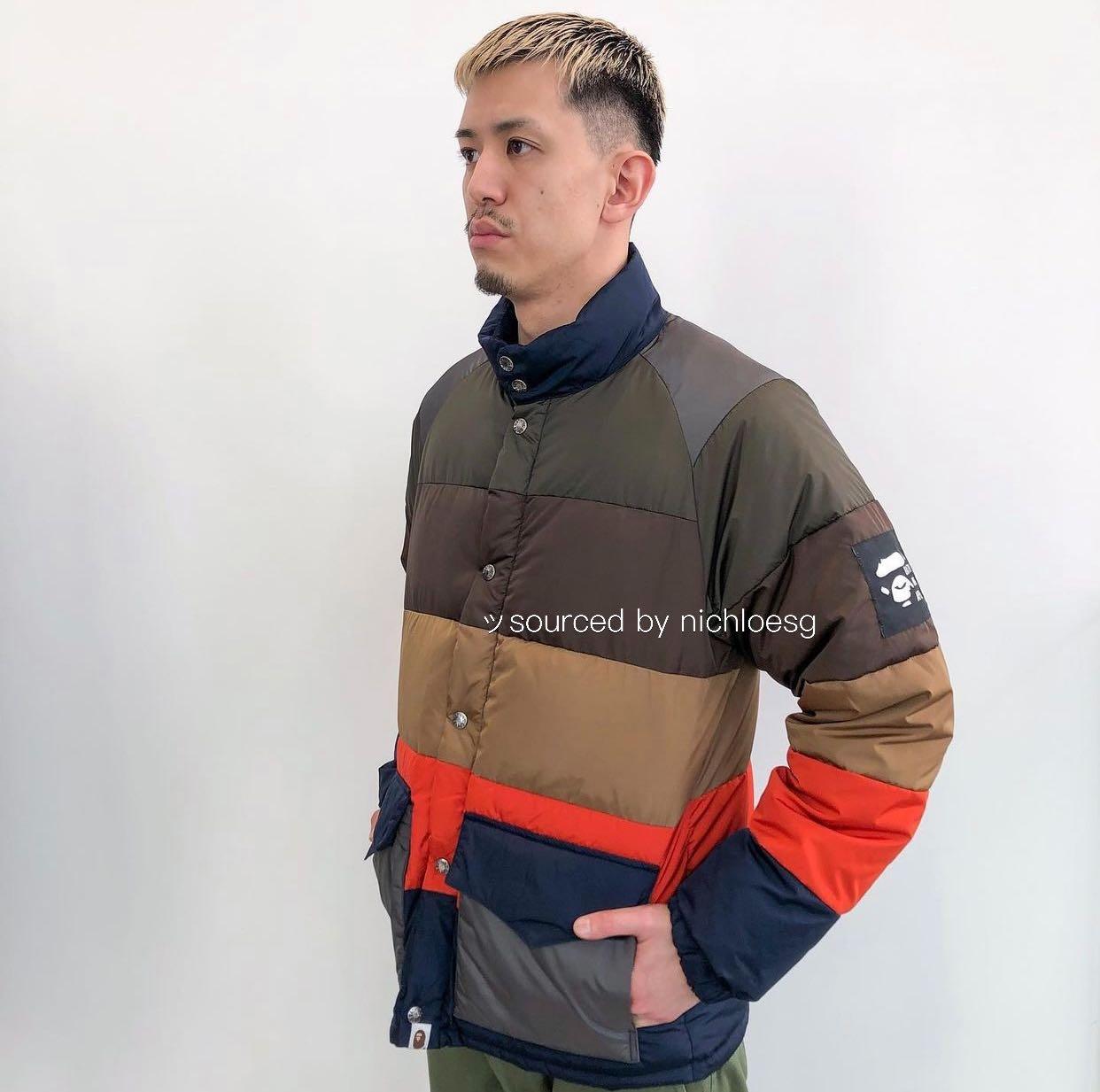 bape classic down jacket