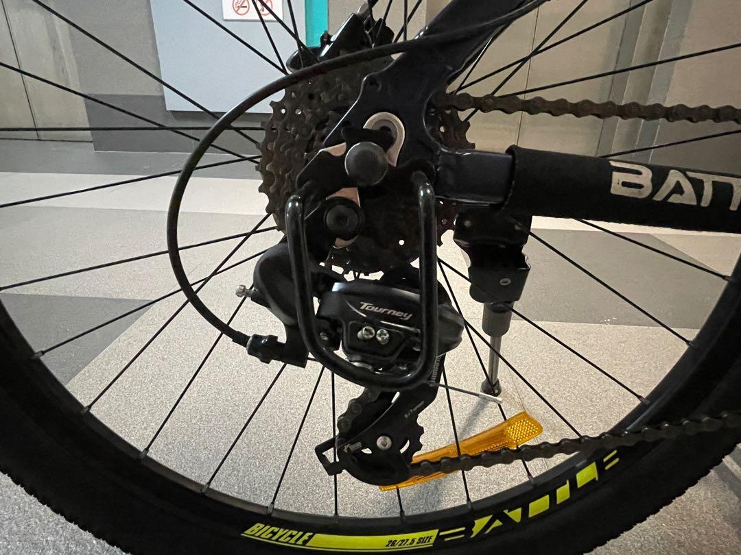 Battle Mountain Bike with SHIMANO gear and hydraulic brake, Sports Equipment, Bicycles & Parts