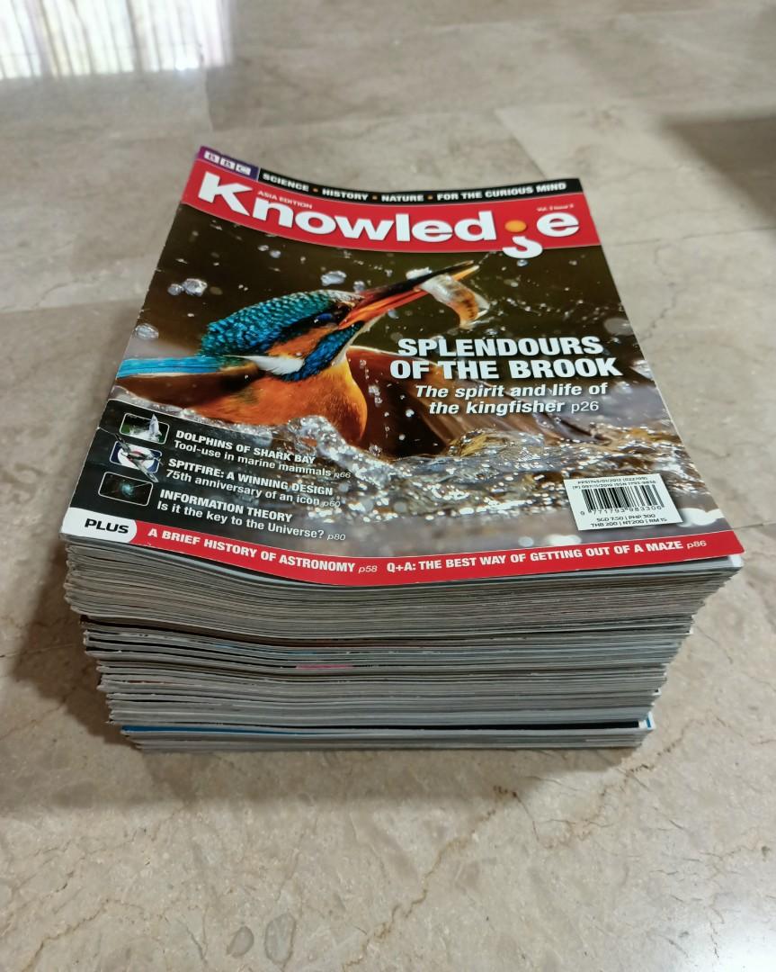 Vintage BBC Knowledge, Time, Newsweek Magazines on Carousell