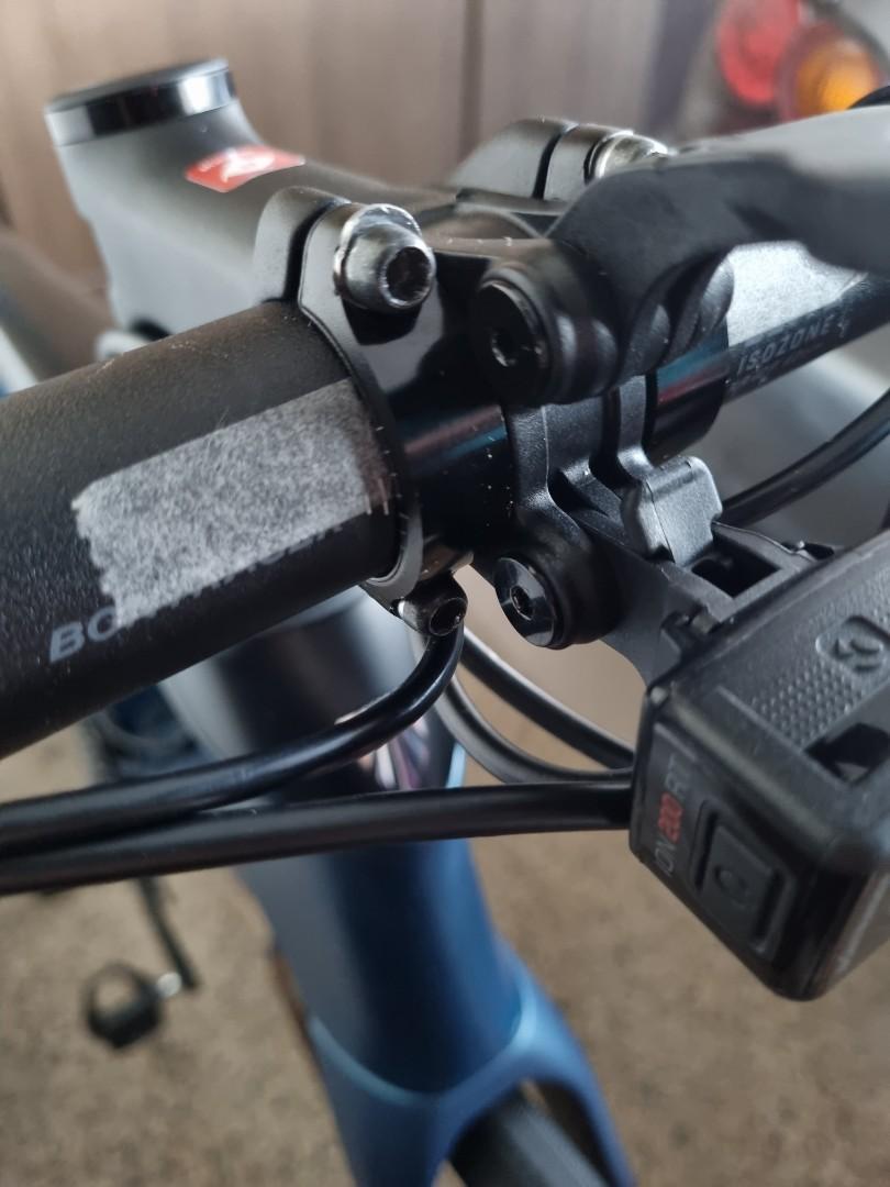 Bontrager blendr mtb ion light mount top