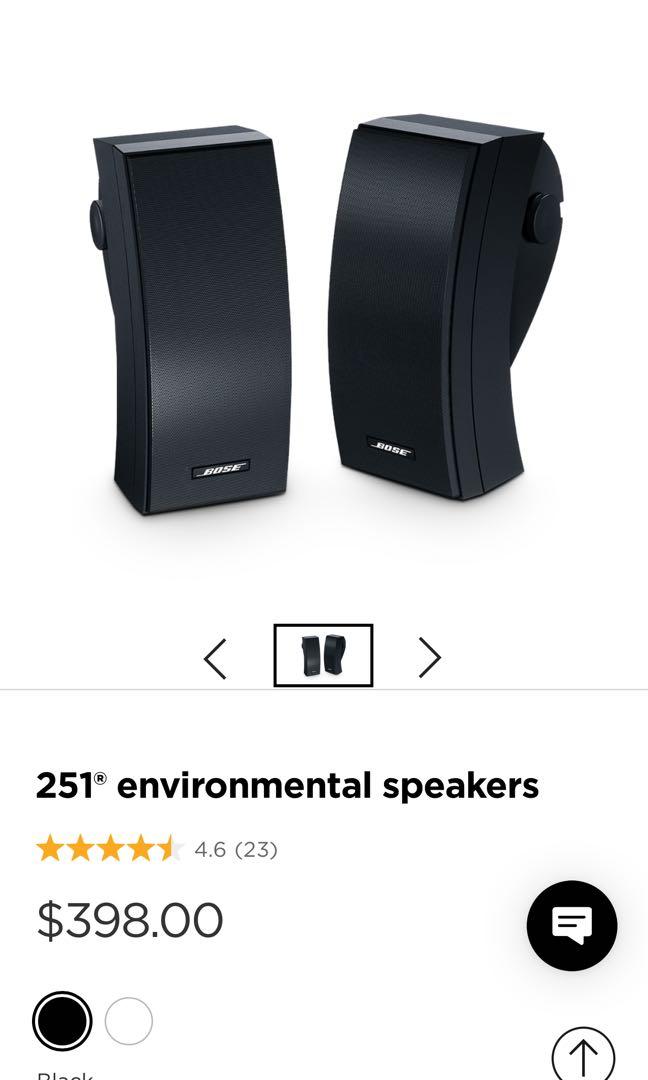 1 bose 251 sale environmental outdoor speakers