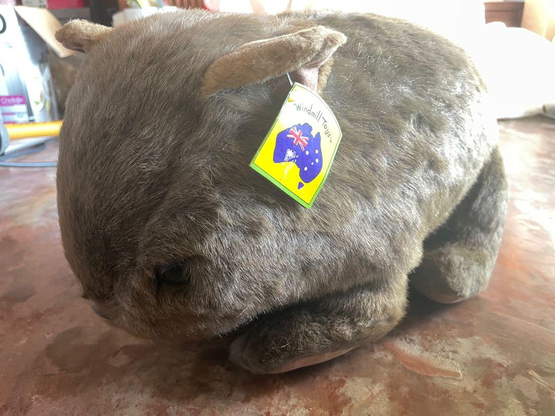 soft toy wombat