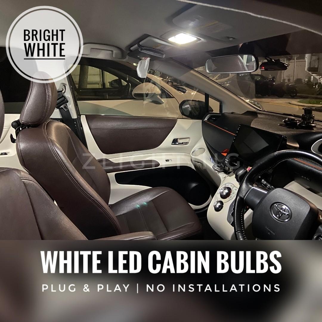 Bright White Light for Car Cabin Interior Light Dome Light Map Light
