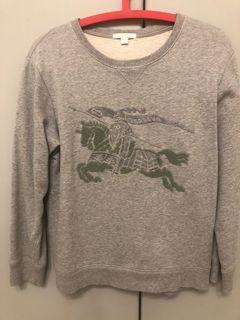 Burberry  刺繡 戰馬 男裝 大學T 青年款 男童 成人男女可