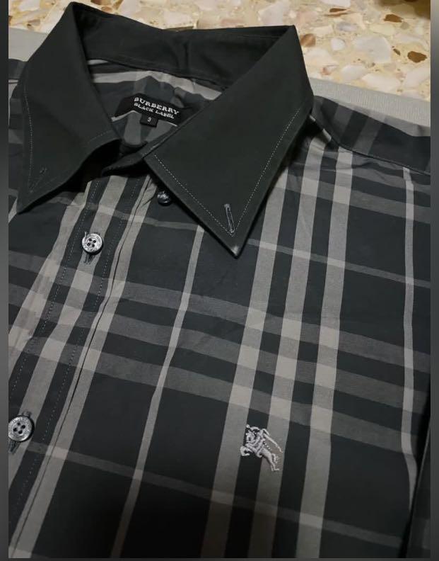 Burberry Black Label shirt, Men's Fashion, Tops & Sets, Tshirts 
