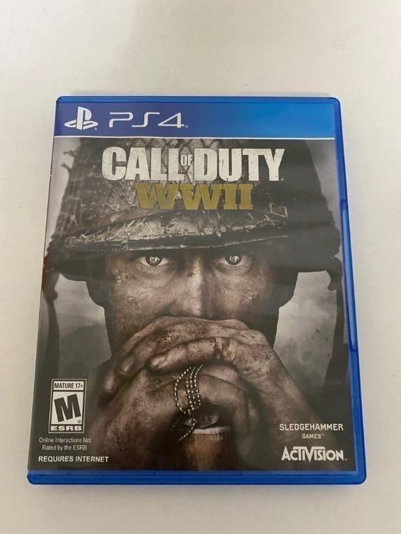 Call of Duty WWII COD PS4 Playstation 4 Game WW2 World War, Video