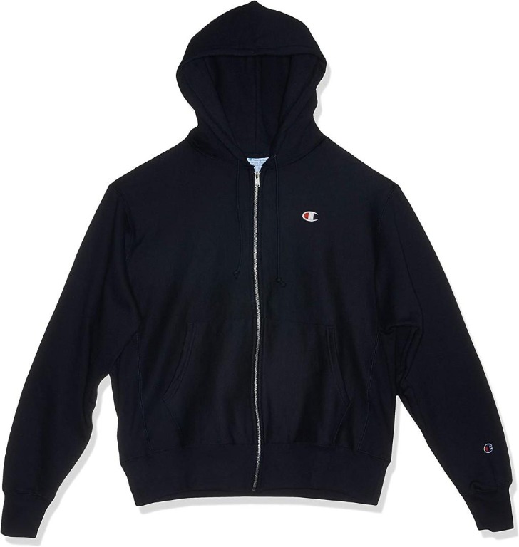 Champion black sales zip hoodie