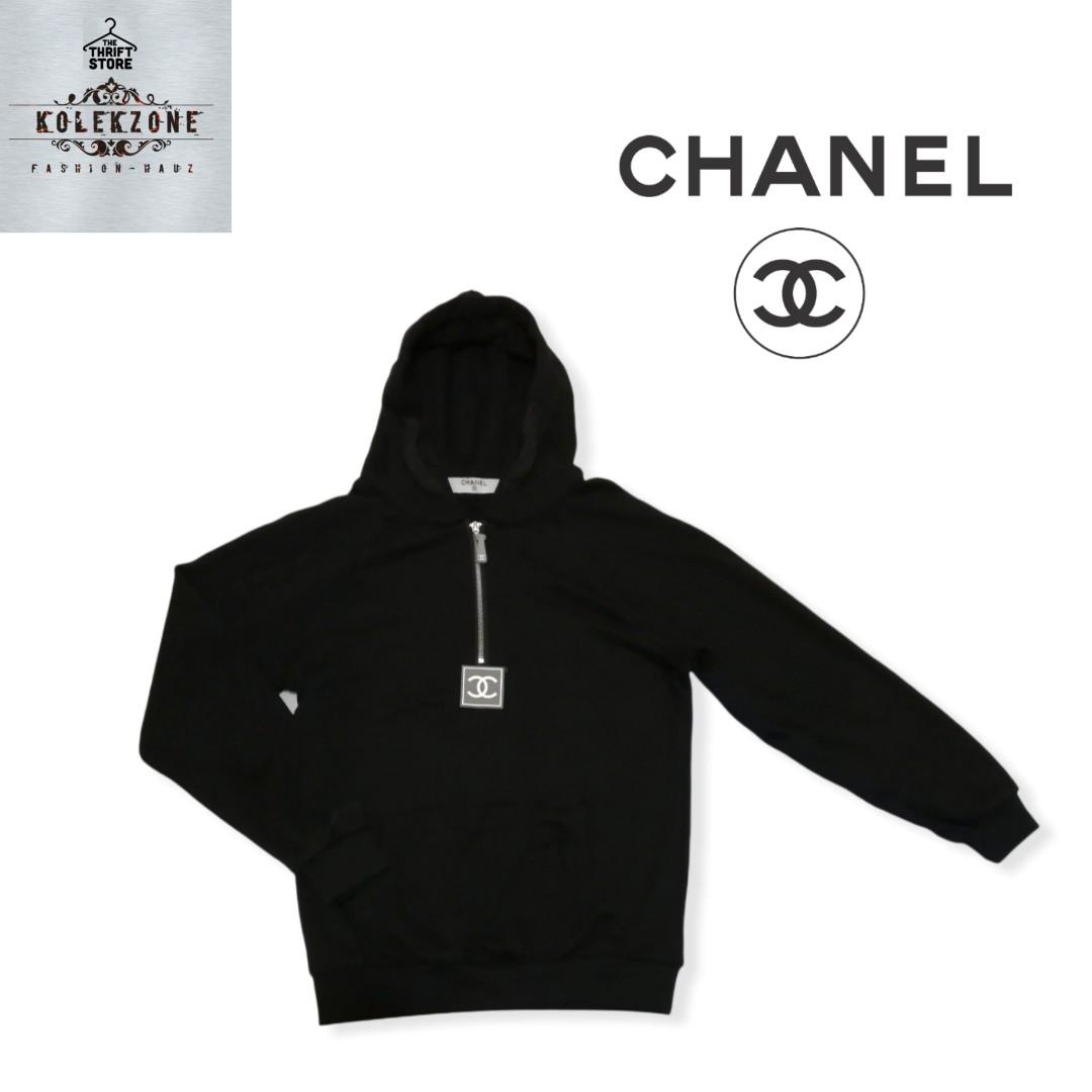 black chanel hoodie