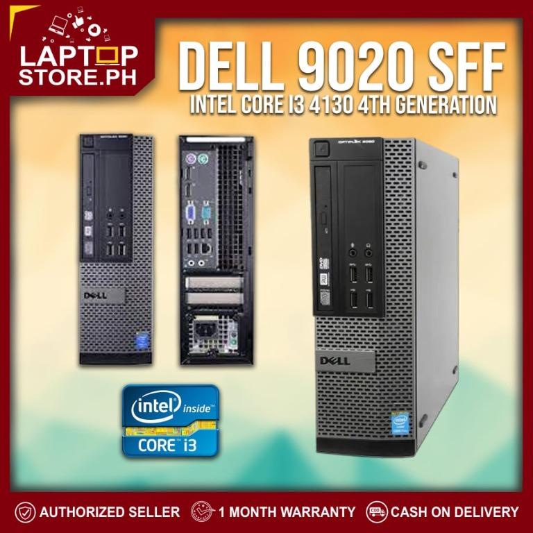 Desktop Computer Package CPU DELL Optiplex 9020 Intel Core i3 4130 4gb 320gb (4th generation) (Category: Desktops) located in Quezon City. Submitted by laptopstore.ph (Listing ID 1128730788, Image 3). Description: ▪️ DELL Optiplex 9020 Core i3 4th Generation Desktop 📌 Intel Core i3 - 4130 (4th generation) 📌 4gb ddr3 memory 📌 320gb sata 📌 Intel HD Graphics 📌 LAN 📌 USB Slots 📌 PS2 ports 📌 VGA Package: System Unit Freebies: Power Cord WARRAN
