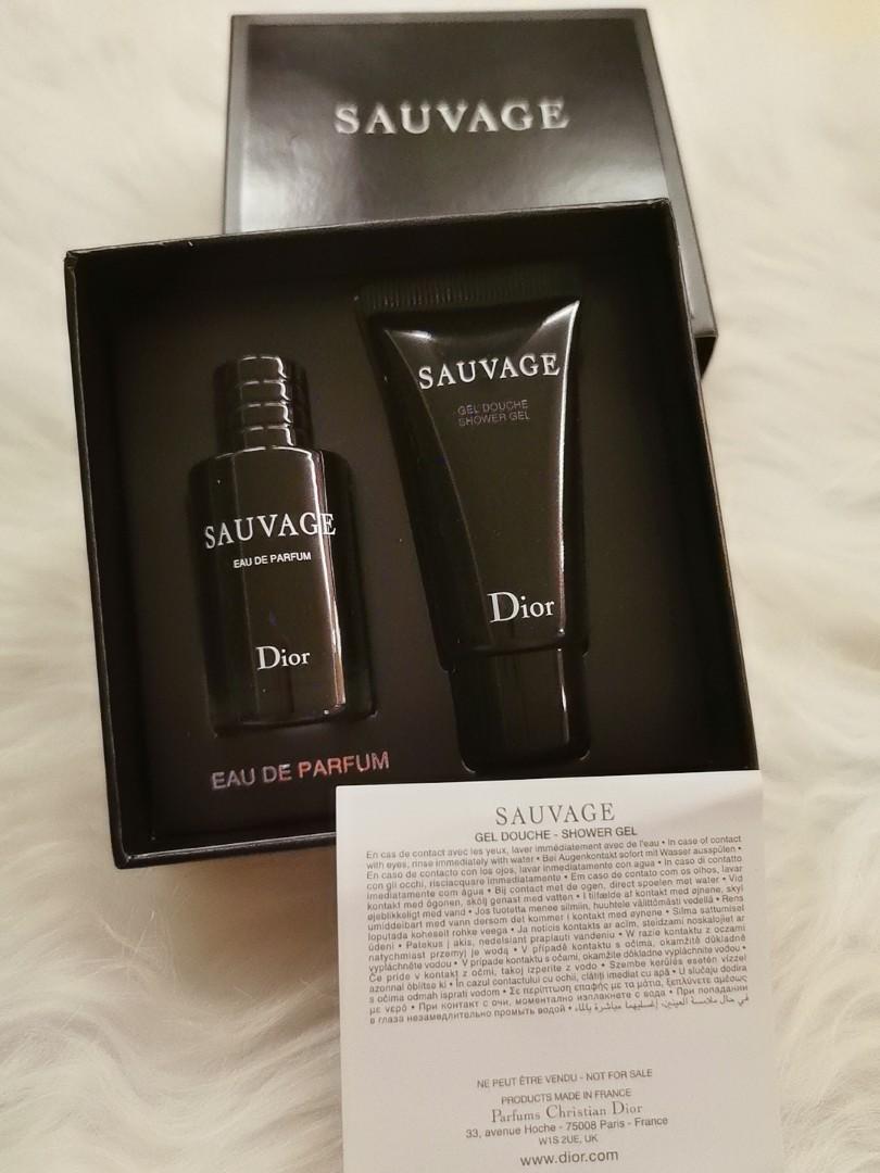 Dior sauvage miniature set on sale