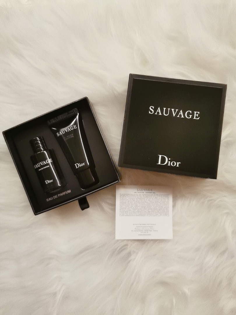 Dior Sauvage EDP Miniature Set, Beauty & Personal Care, Fragrance