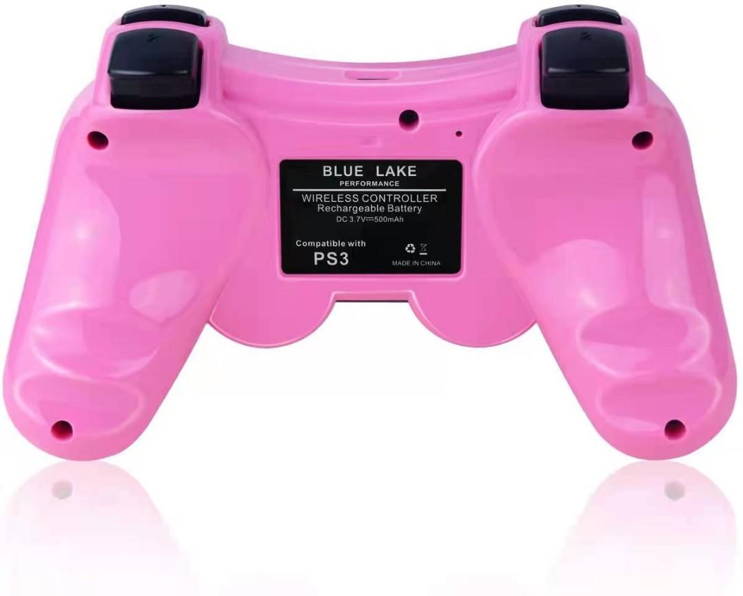 Double Vibrating WIRED Controller for PS3 With Charging Cable (Bright