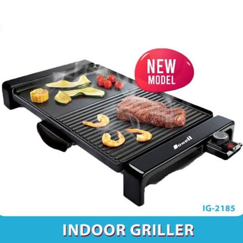 Dowell large bbq indoor samgyup griller flat and ribbed grill, TV & Home Appliances, Kitchen