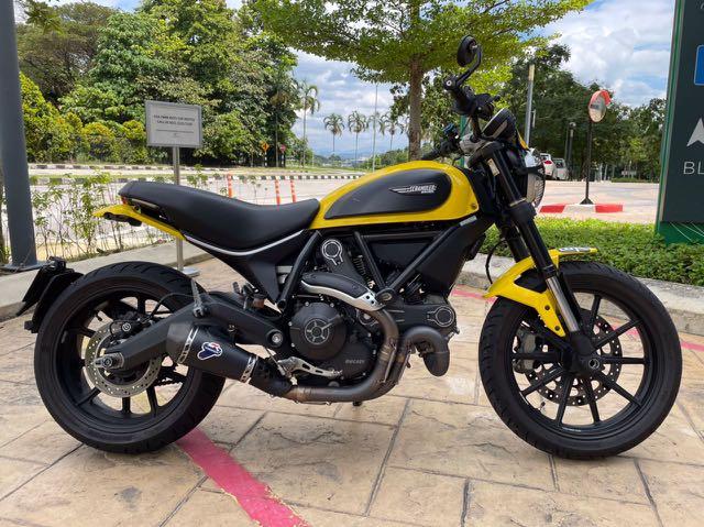 Ducati scrambler online 803cc