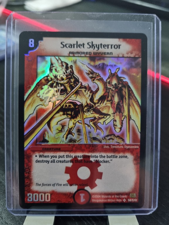 Details about   Gatling Skyterror Duel masters DM-01 Base Set 