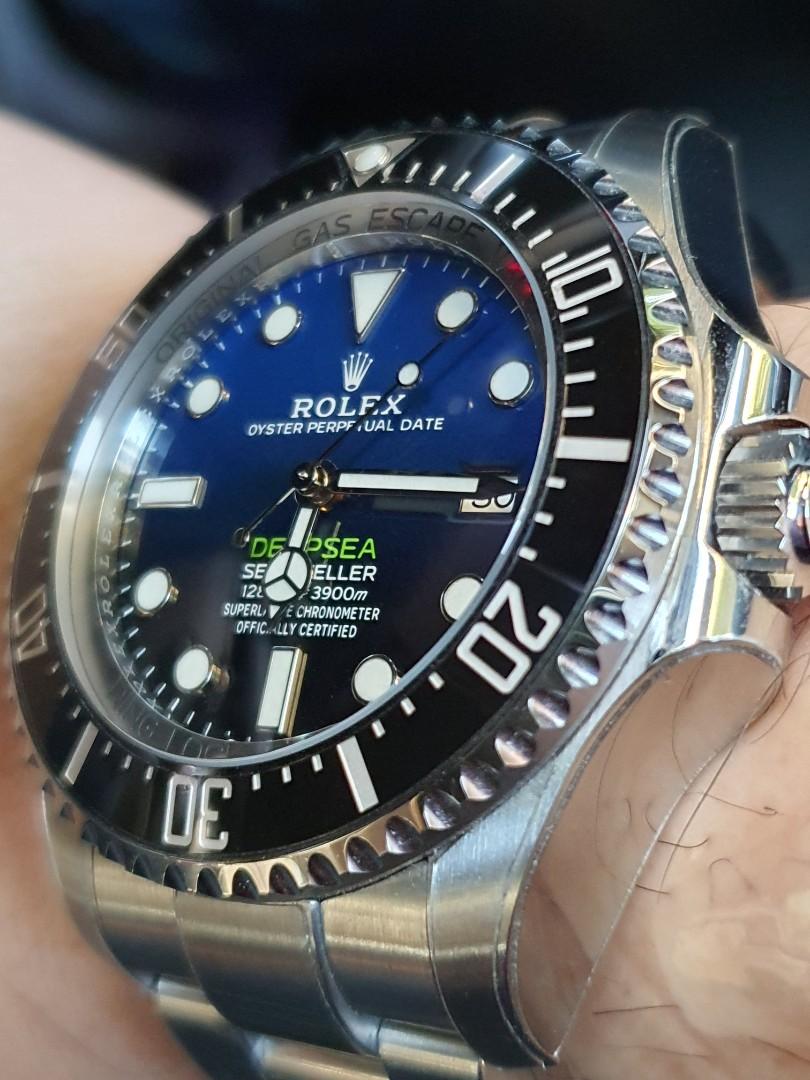 DUO TONE BLUE PLATE DIAL ROLEX D - BLUE DIAL MOST SOUGHT AFTER HEIRLOOM TO  PASS DOWN TO GENERATIONS, Luxury, Watches on Carousell
