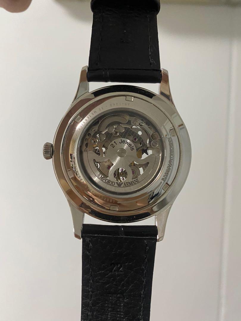 EMPORIO ARMANI AR1945 Meccanico Men s Watch Men s Fashion