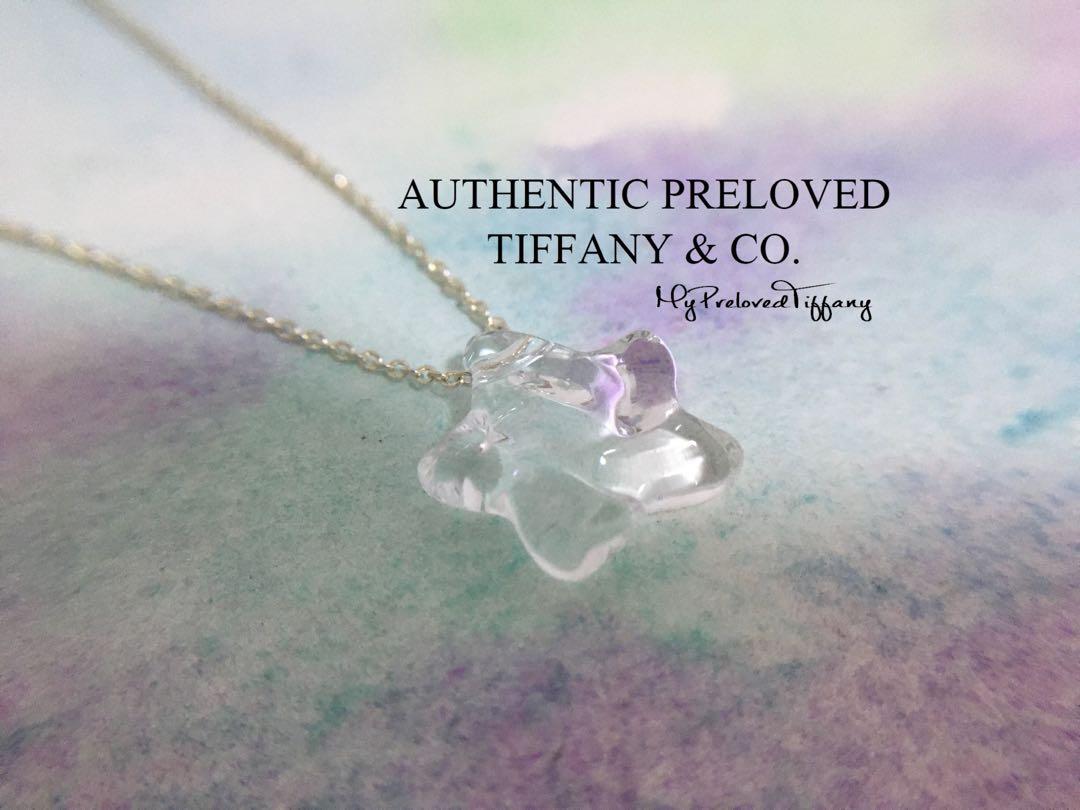 Tiffany crystal necklace best sale