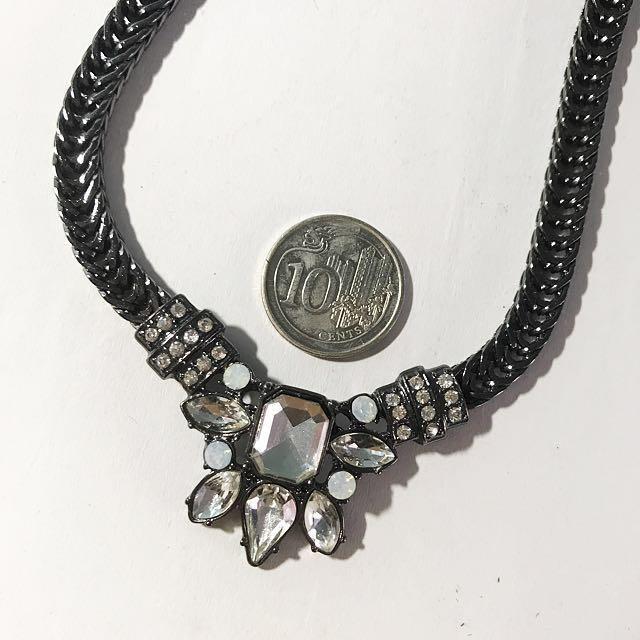 Diamond choker 2024 forever 21