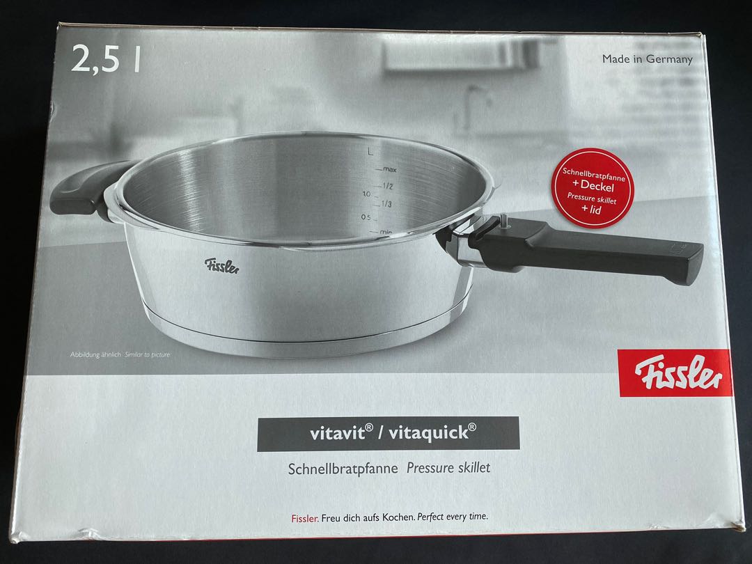 Fissler Pressure Skillet/2.5l, 傢俬＆家居, 廚具和餐具, 炊具及配件 Carousell