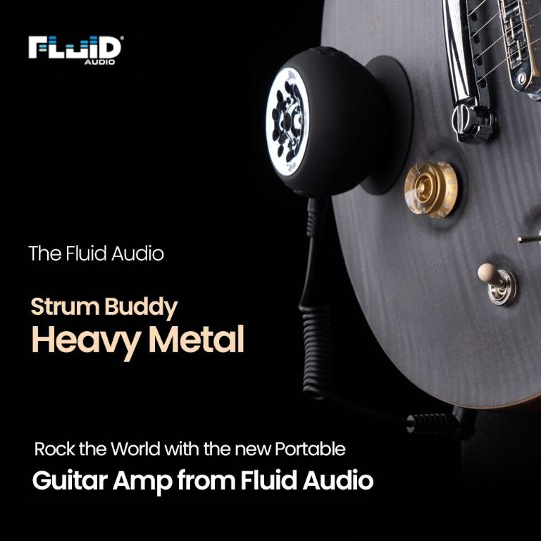 Fluid Audio 】Strum Buddy Heavy Metal 美國品牌電結他揚聲器喇叭音箱Amp, 音響器材,  Soundbar、揚聲器、藍牙喇叭、耳擴- Carousell
