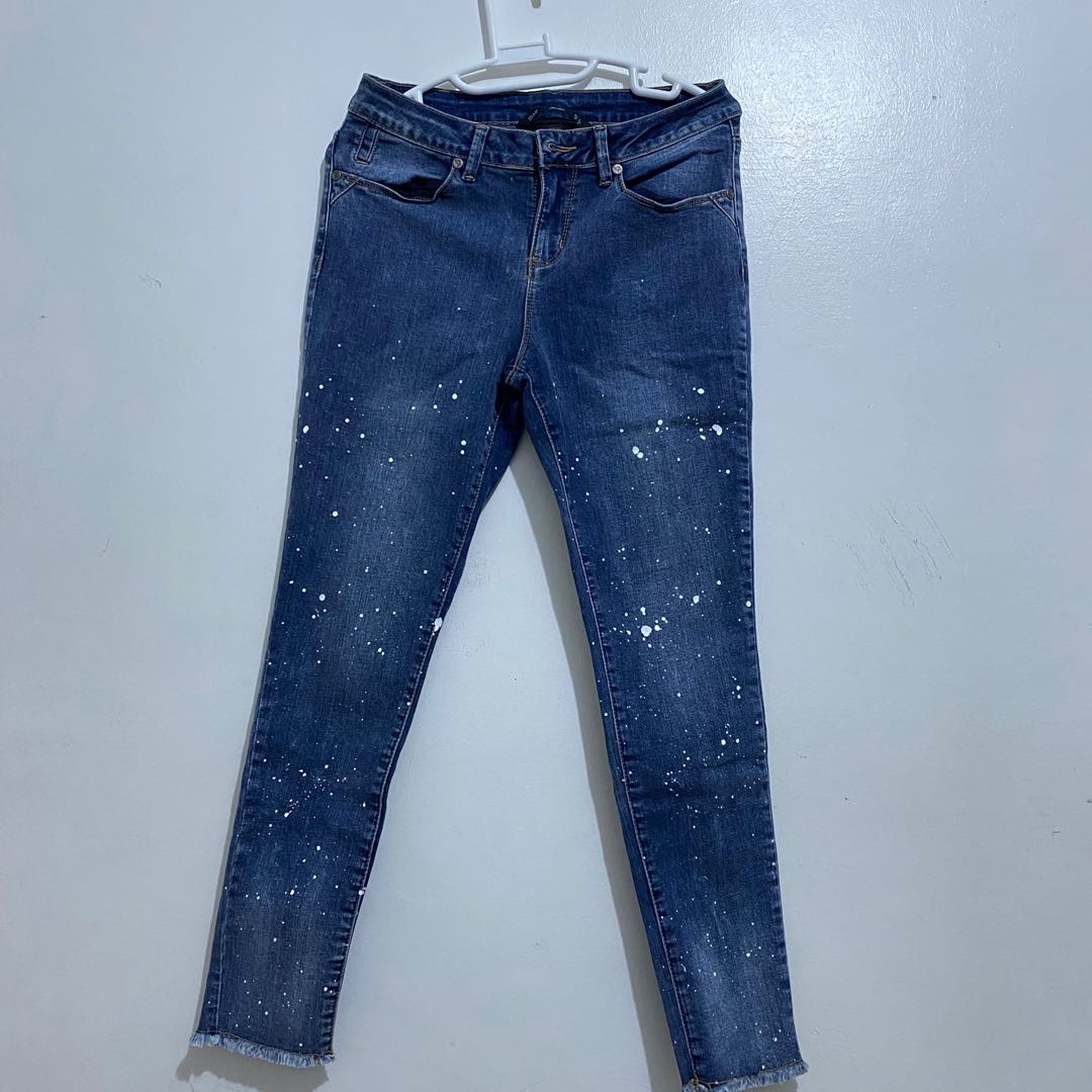 forme paint splash jeans, Women's Fashion, Bottoms, Jeans on Carousell