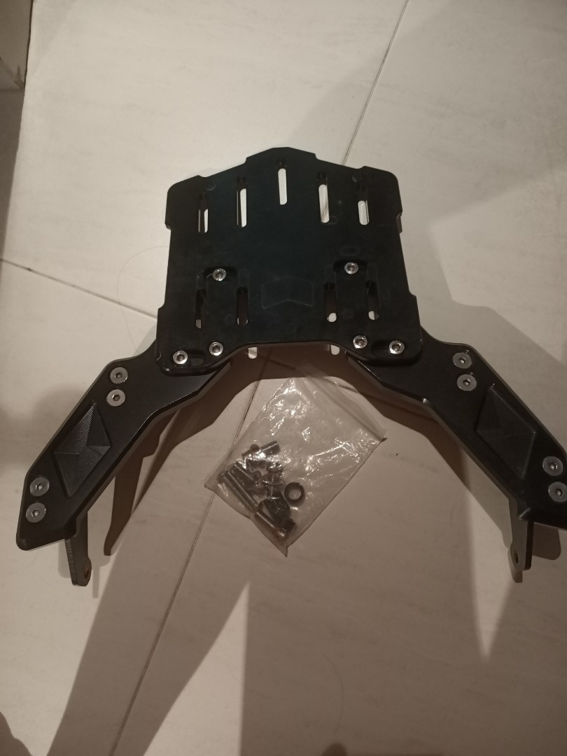 Forza 300 Rear Rack, Motorcycles, Motorcycle Accessories on Carousell