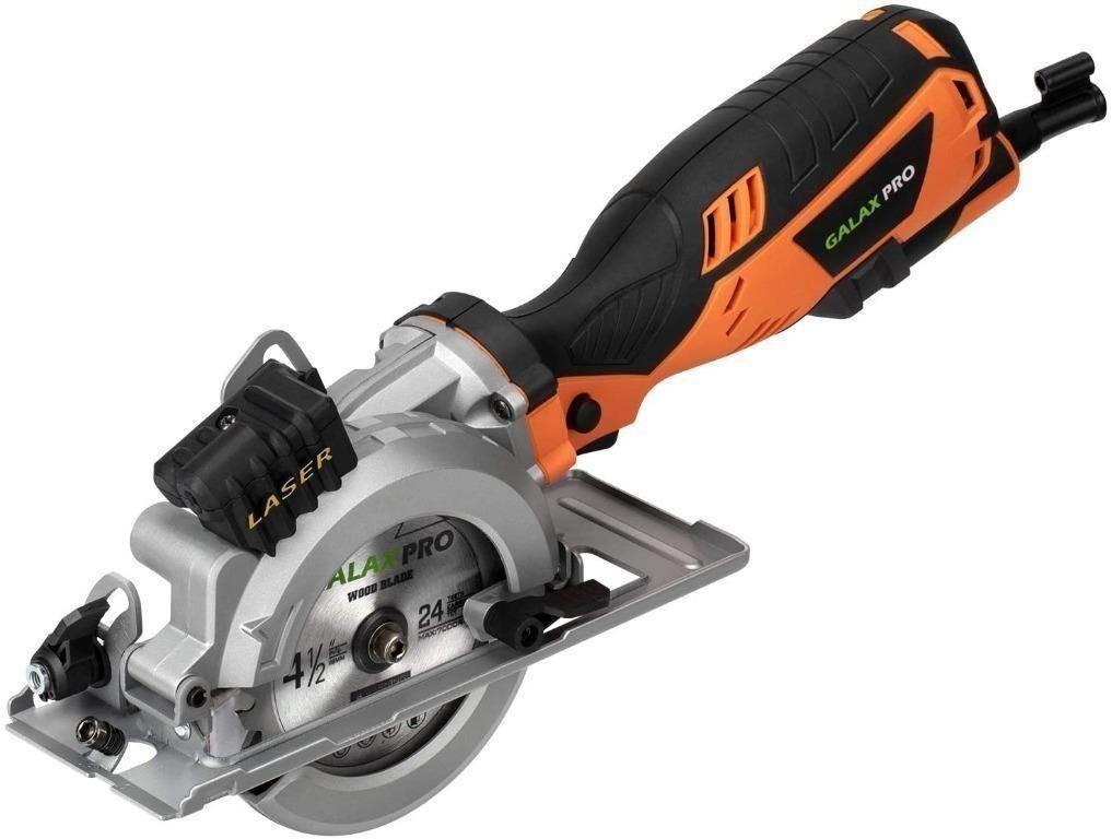 Galax Pro 766P L Professional 4500 RPM Mini Circular Saw with
