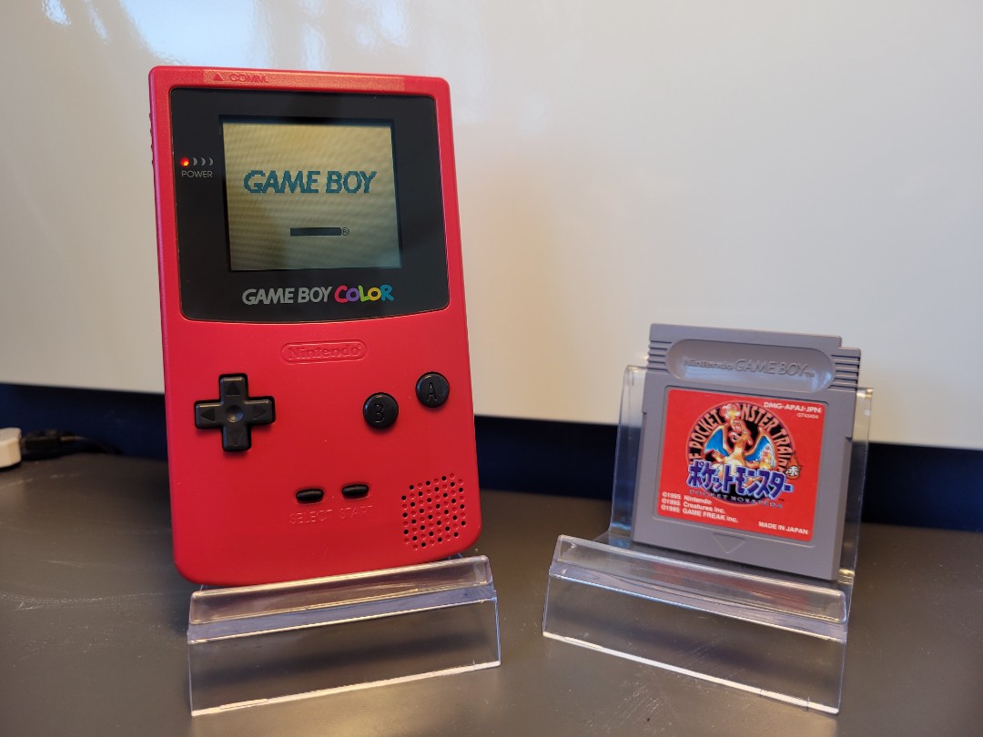 Nintendo GameBoy Game Boy Color Berry Red - Authentic - Used - Excellent  Condition 