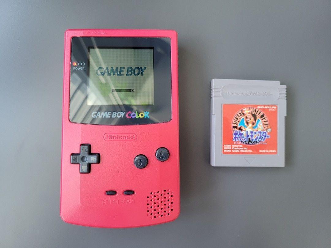 Nintendo GameBoy Game Boy Color Berry Red - Authentic - Used - Excellent  Condition 